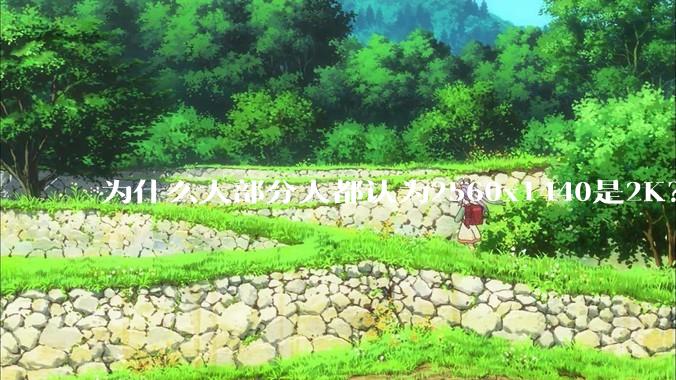 为什么大部分人都认为2560x1440是2K？